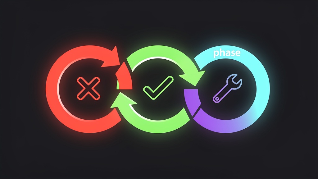 Chu trình Red → Green → Refactor